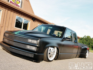 Картинка автомобили custom pick up chevy