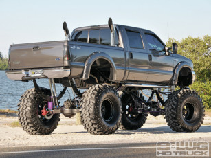 Картинка автомобили custom pick up ford