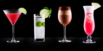 Картинка еда напитки коктейль бокалы мохито маргарита