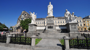 Картинка города киев украина памятник княгине ольге