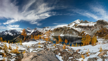 Картинка природа горы озеро