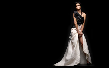 Картинка -Unsort+Брюнетки+Шатенки eva green девушки unsort брюнетки шатенки платье взгляд фон