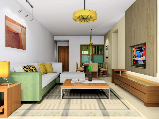 Обои картинки фото 3д, графика, realism, реализм, стулья, стол, комната