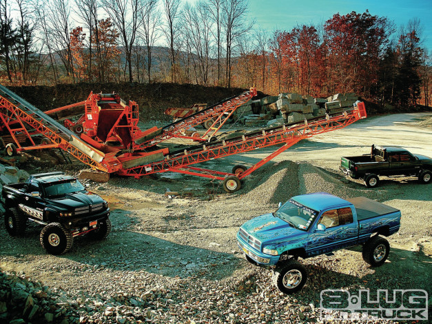 Обои картинки фото автомобили, custom, pick, up, dodge