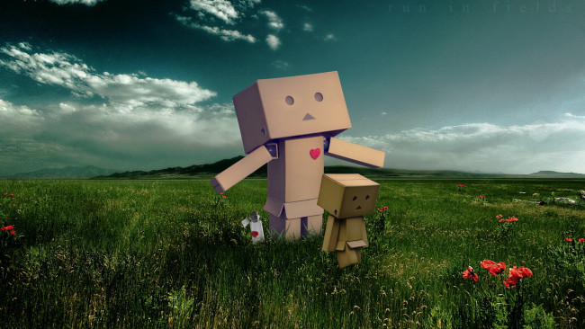 Обои картинки фото разное, данбо, danboard, коробочки