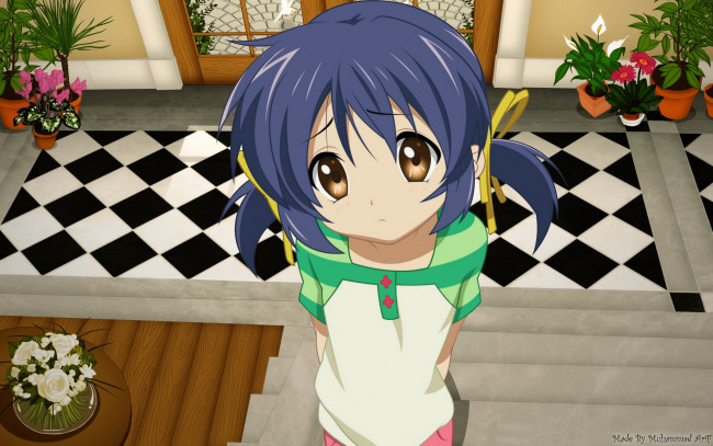 Обои картинки фото аниме, boku, wa, tomodachi, ga, sukunai, девушка