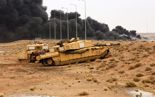 Обои картинки фото техника, военная, бой, поле, танки