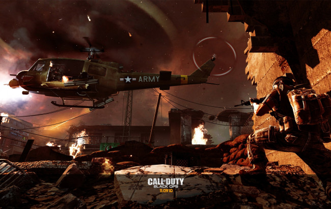 Обои картинки фото call, of, duty, black, ops, видео, игры, шутер