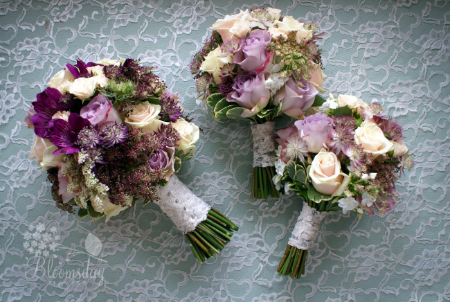 Обои картинки фото цветы, букеты, композиции, розы, астрантия, альстромерия