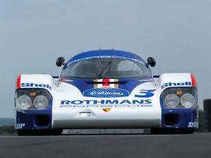 Картинка porsche 956 coupe автомобили