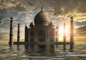 Картинка разное компьютерный дизайн тадж-махал