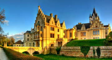 Картинка нижняя австрия графенегг города дворцы замки крепости парк замок