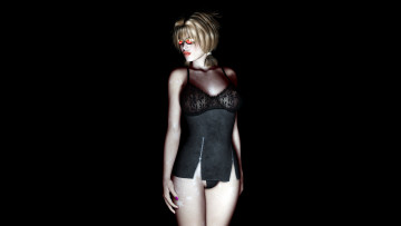 Картинка 3д графика people люди девушка взгляд