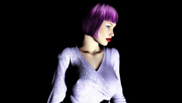 Картинка 3д графика people люди девушка взгляд