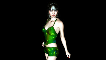 Картинка 3д графика people люди девушка взгляд