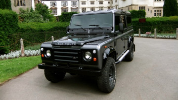 Картинка land rover defender автомобили внедорожник tata motors класс-премиум великобритания