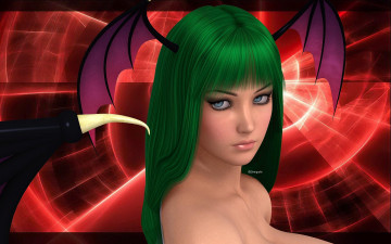 Картинка 3д графика portraits портрет взгляд девушка