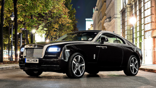 Обои картинки фото rolls, royce, wraith, автомобили, rolls-royce, motor, cars, ltd, великобритания, класс-люкс