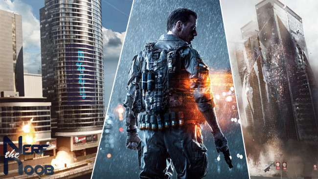 Обои картинки фото видео, игры, battlefield, город, солдат