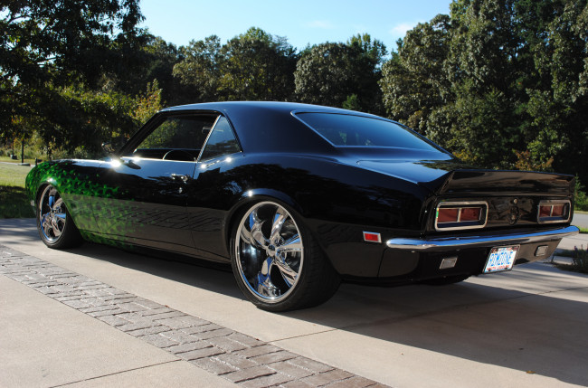 Обои картинки фото автомобили, camaro, chevrolet, 1968