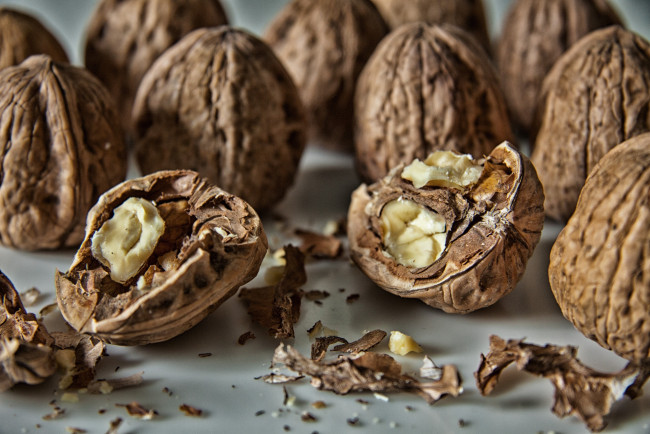 Обои картинки фото еда, орехи, каштаны, грецкие