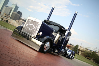 Картинка автомобили peterbilt truck