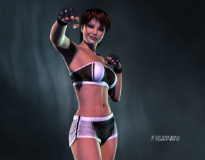 Картинка 3д+графика люди+ people фон взгляд девушка