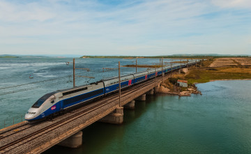 Картинка техника поезда локомотив рельсы дорога железная состав