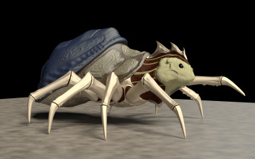 Картинка 3д+графика животные+ animals черепаха