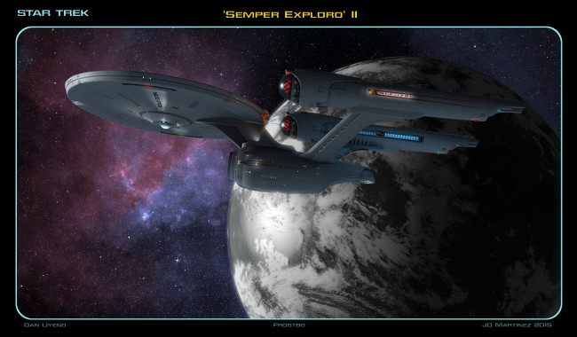 Обои картинки фото видео игры, star trek online, вселенная, полет, космический, корабль