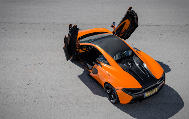 Обои картинки фото автомобили, mclaren, coupе, 570s, 2015г, us-spec