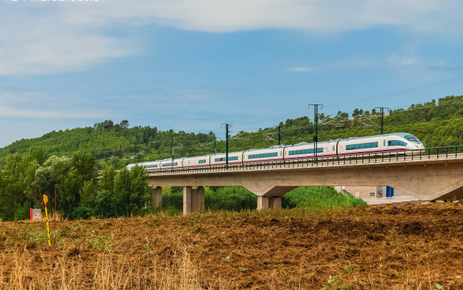 Обои картинки фото техника, поезда, локомотив, рельсы, дорога, железная, состав