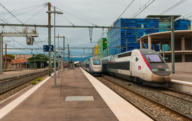 Обои картинки фото техника, поезда, дорога, железная, состав, локомотив, рельсы