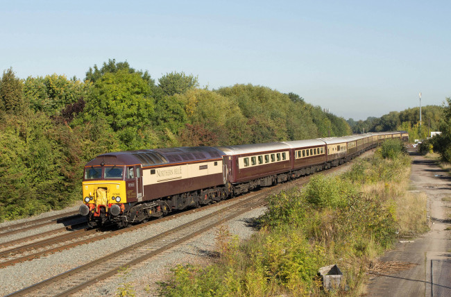 Обои картинки фото техника, поезда, железная, состав, локомотив, рельсы, дорога