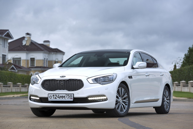 Обои картинки фото автомобили, kia, 2015г, quoris