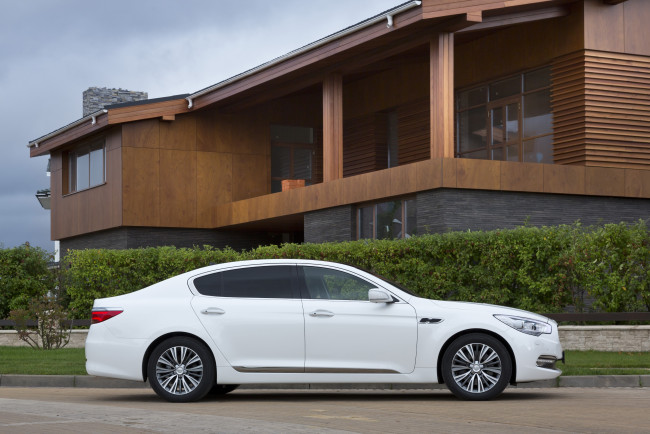 Обои картинки фото автомобили, kia, quoris, 2015г