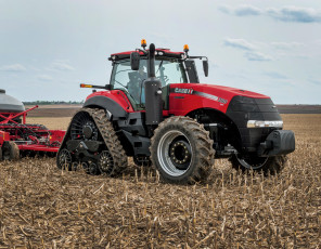 Картинка техника тракторы+на+гусенецах case ih