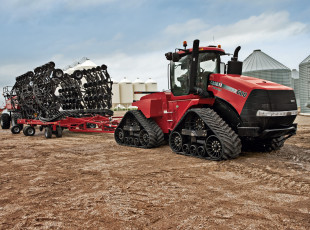 Картинка техника тракторы+на+гусенецах case ih