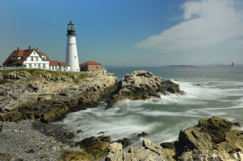 Картинка природа маяки побережье маяк