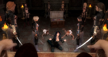 Картинка 3д+графика фантазия+ fantasy фон взгляд девушки