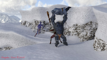 обоя 3д графика, эльфы , elves, существа