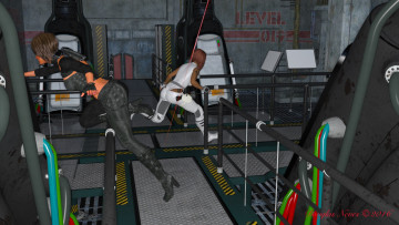 Картинка 3д+графика фантазия+ fantasy девушка взгляд фон