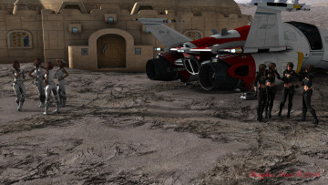 Картинка 3д+графика фантазия+ fantasy девушки взгляд фон