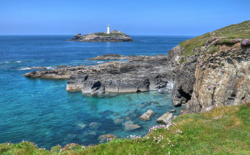 Картинка природа маяки побережье маяк