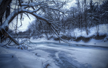 Картинка природа зима снег