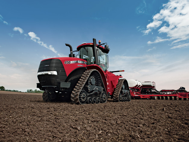 Обои картинки фото техника, тракторы на гусенецах, case, ih