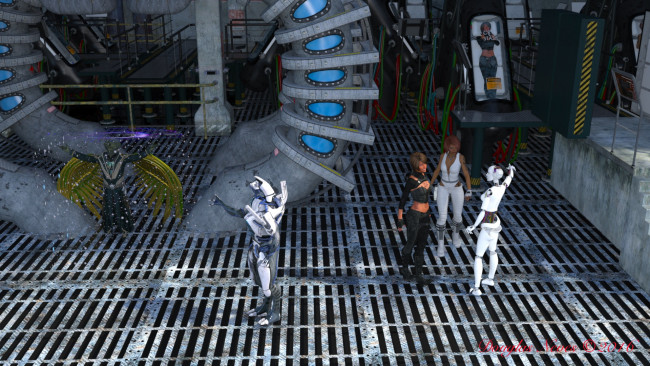 Обои картинки фото planet x, 3д графика, фантазия , fantasy, девушки, взгляд, фон