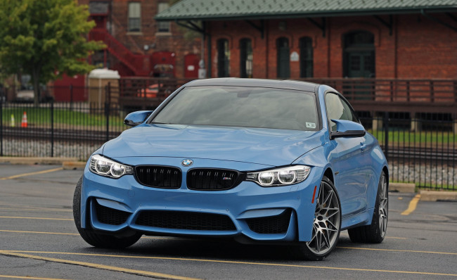 Обои картинки фото автомобили, bmw, m4, 2017г