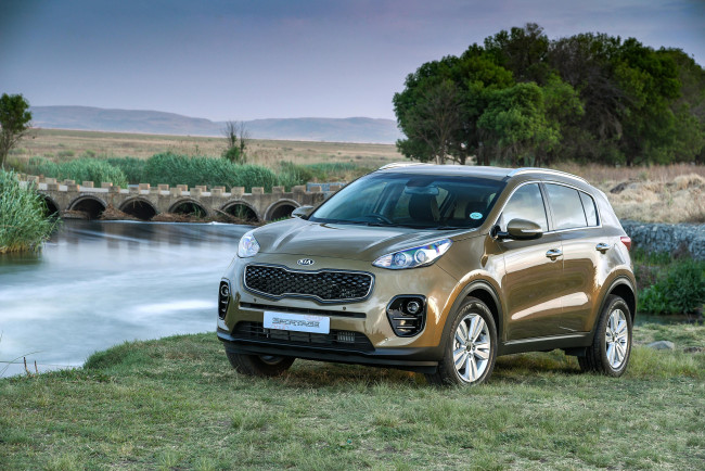 Обои картинки фото автомобили, kia, sportage, ql, za-spec, 2016г