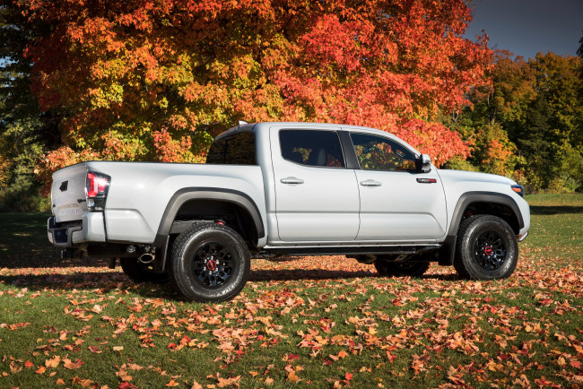 Обои картинки фото автомобили, toyota, double, trd, pro, tacoma, cab, 2017г